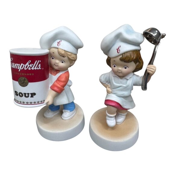 Lot of 13 Campbells Soup Collectible Christmas Ornaments Figurines Lot 2000-2004 - Picture 3 of 7
